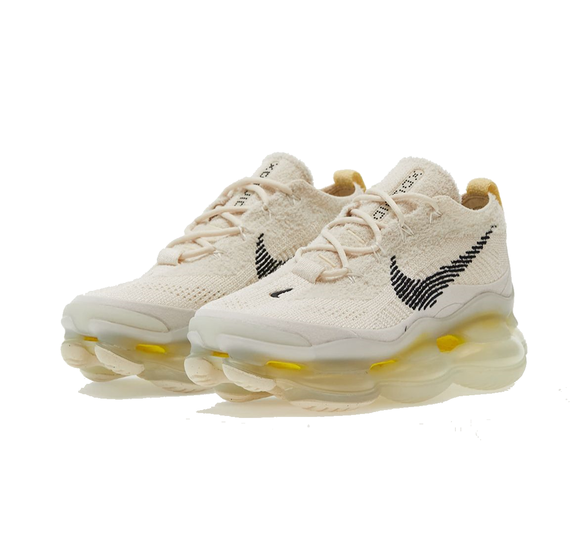 NIKE AIR MAX SCORPION FLYKNIT PHANTOM/BLACK-LIGHT/CREAM-LEMON WASH