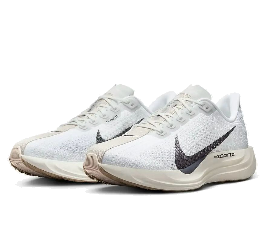 NIKE PEGASUS PLUS WHITE/LIGHT OREWOOD BROWN