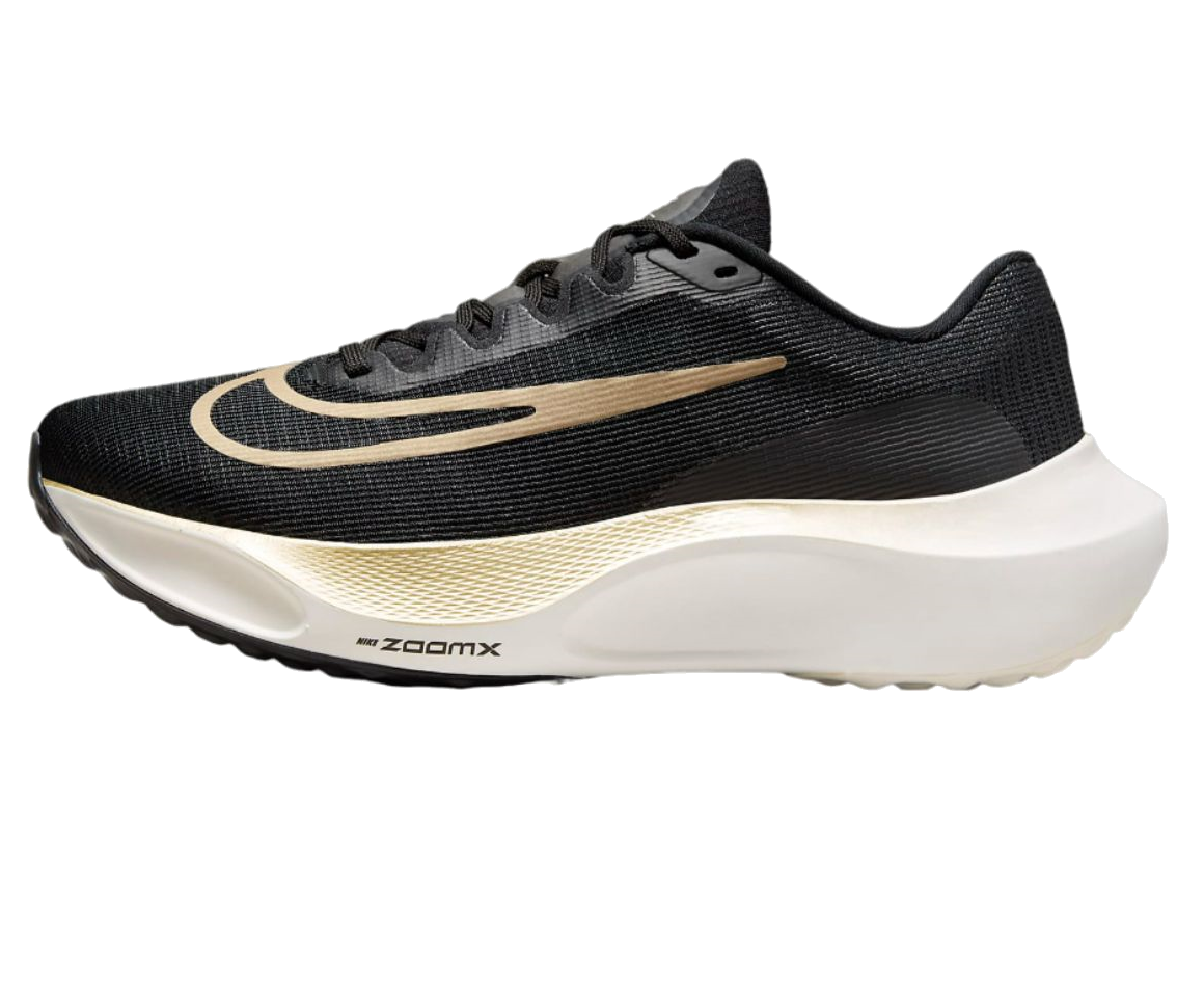 NIKE ZOOM FLY 5 BLACK/METALLIC GOLD