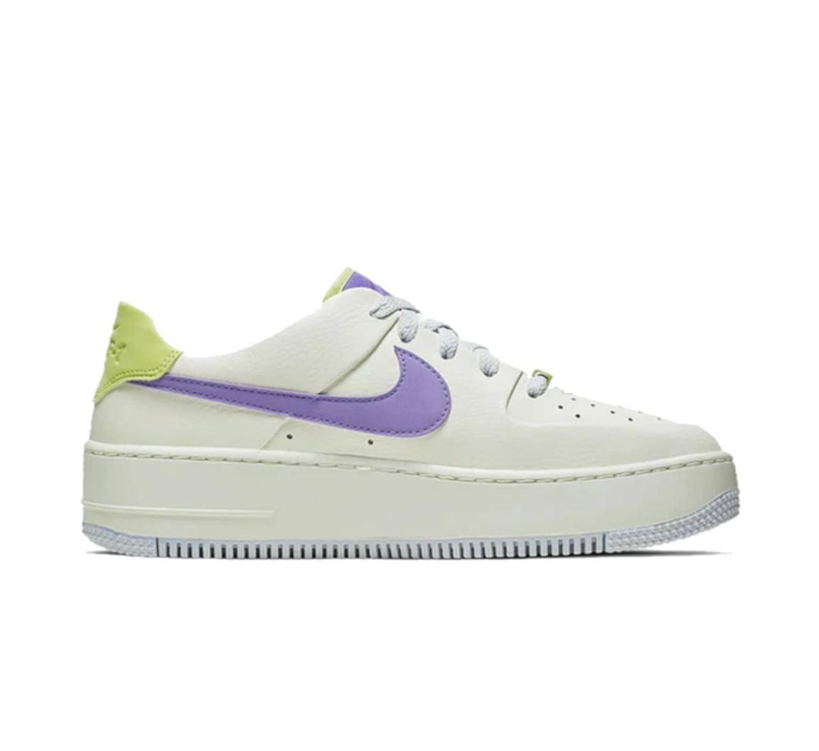 NIKE AIR FORCE 1 "SAGE LOW SAIL" VIOLET (WOMEN)
