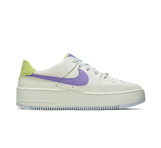 NIKE AIR FORCE 1 "SAGE LOW SAIL" VIOLET (WOMEN)