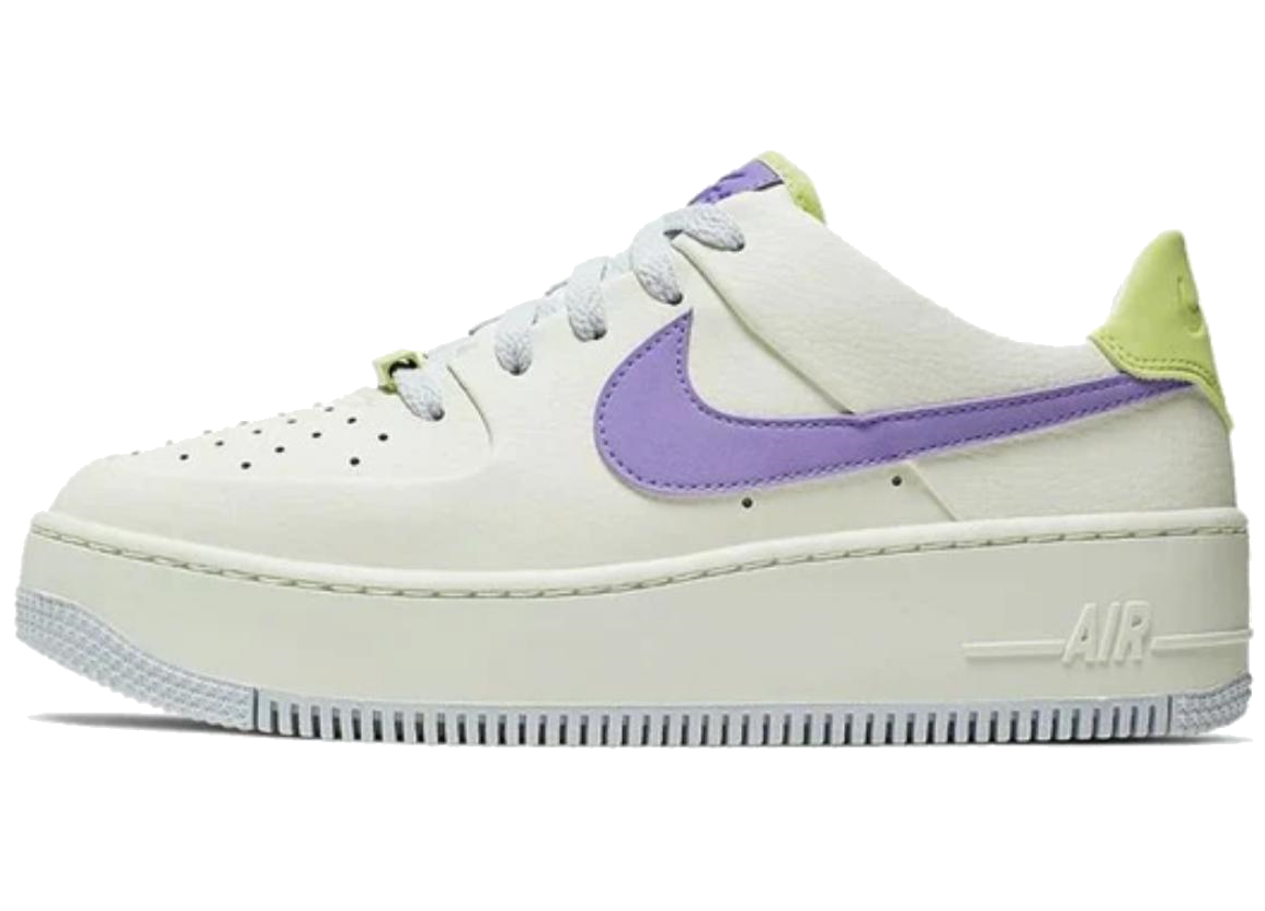 NIKE AIR FORCE 1 "SAGE LOW SAIL" VIOLET (WOMEN)